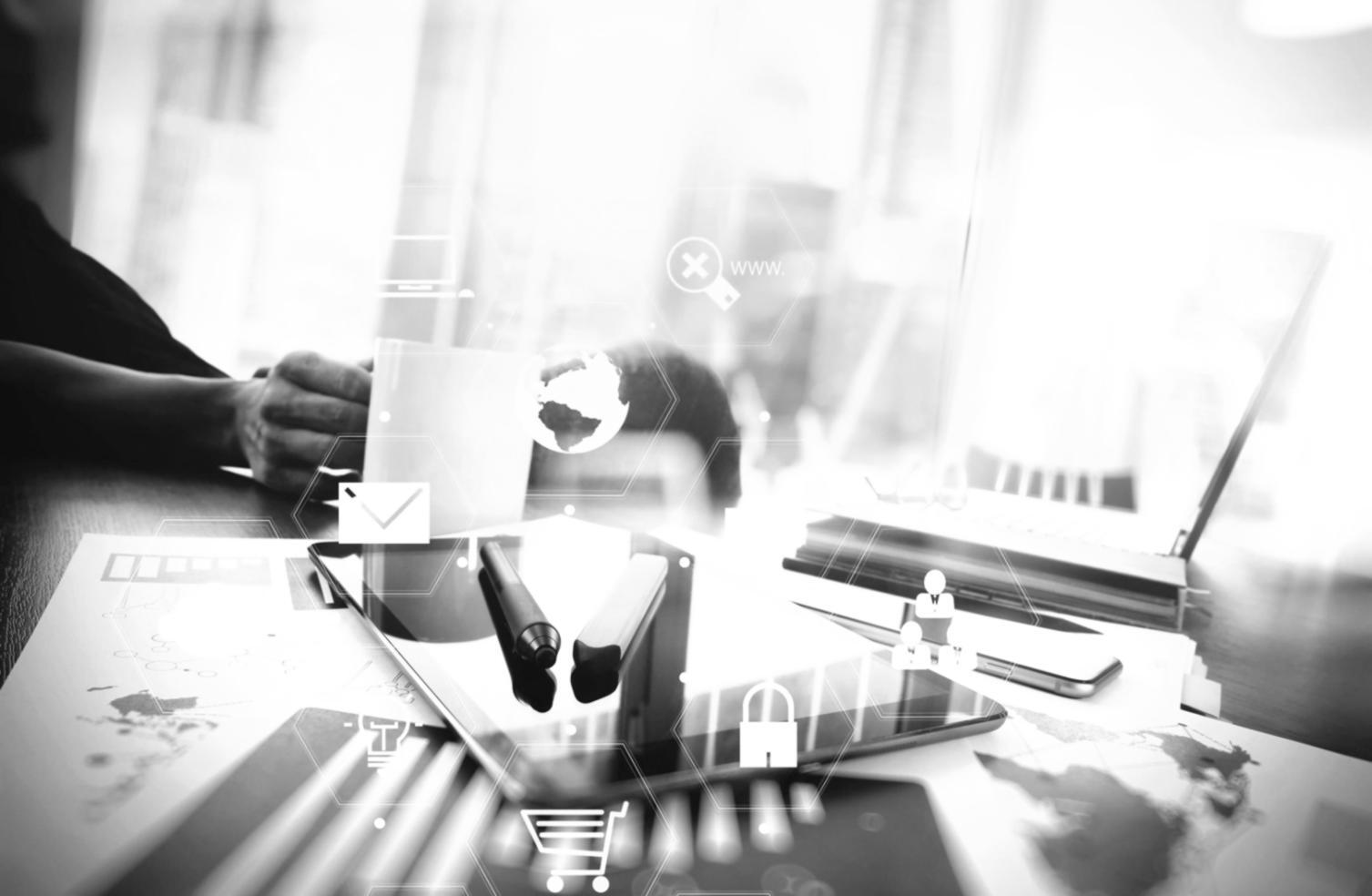 Students working through practical assignments